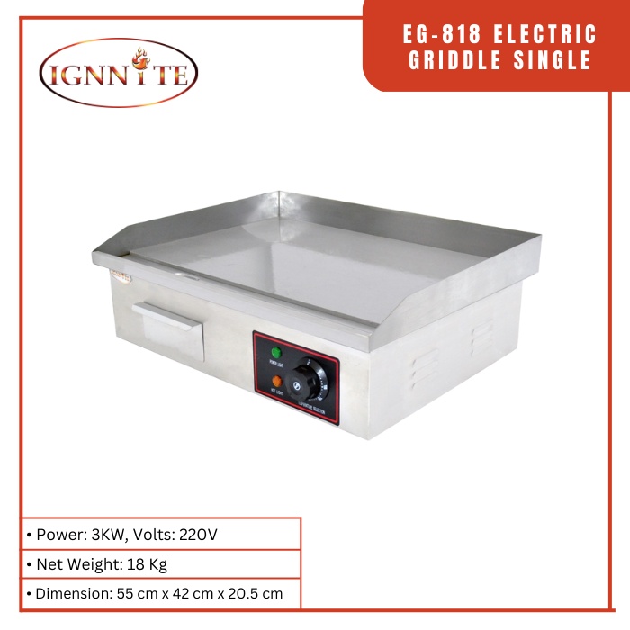 EG818 Electric Griddle Single Shopee Philippines