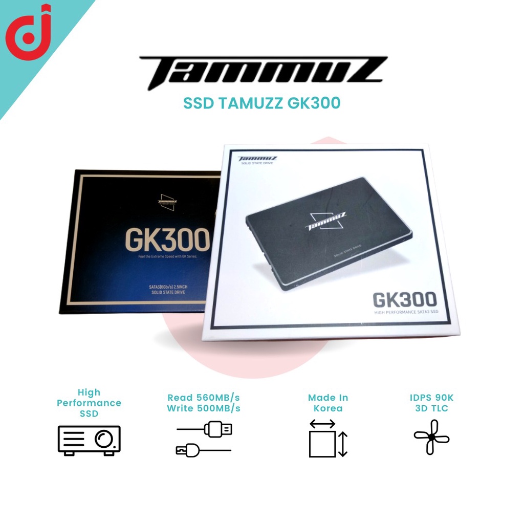 Ssd Tammuz GK300 SSD 128 GB 6Gbs SATA3 2.5 Inch | Shopee Philippines