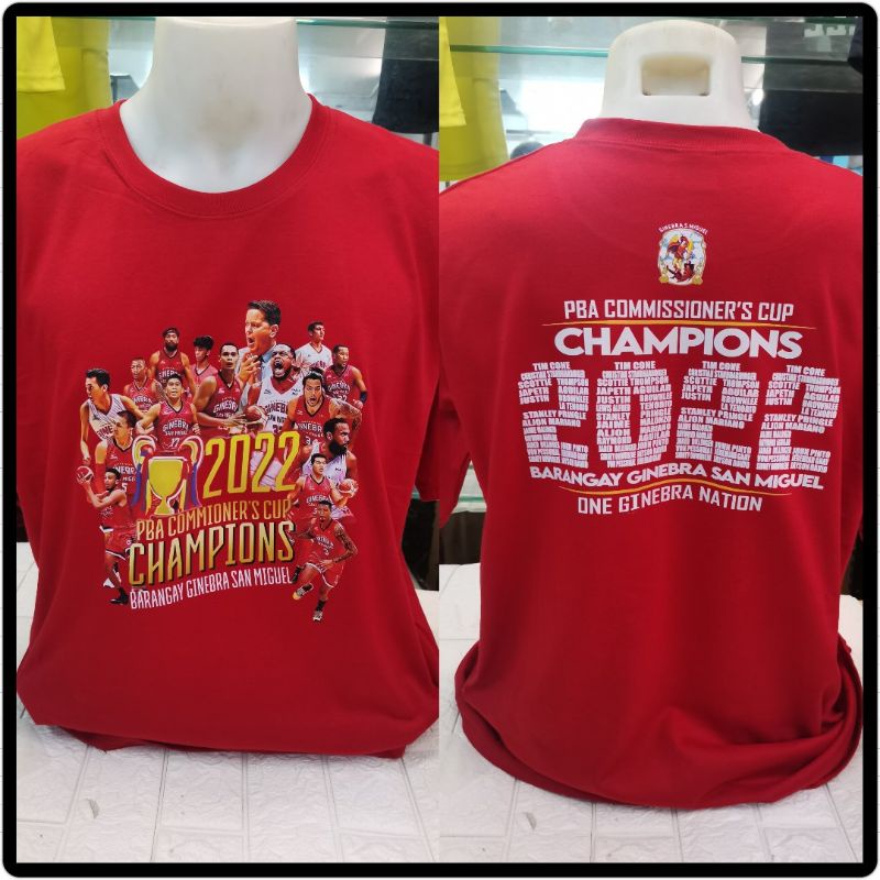 Brgy ginebra t shirt champion sale