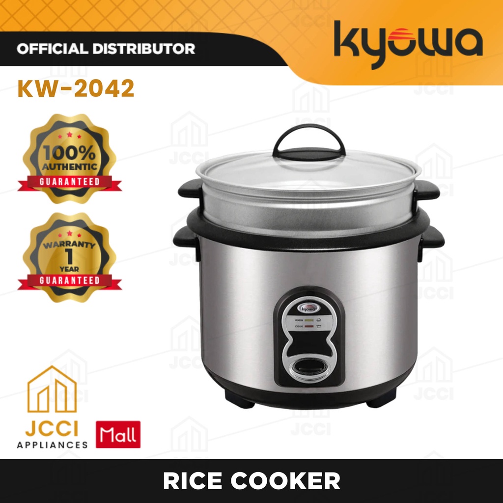 Kyowa 1.0 lts. Rice Cooker w/ Steamer Original with 1 Year Warranty KW