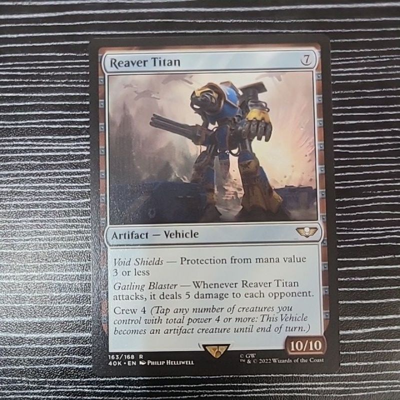 (MtG) Reaver Titan - Warhammer 40k | Shopee Philippines