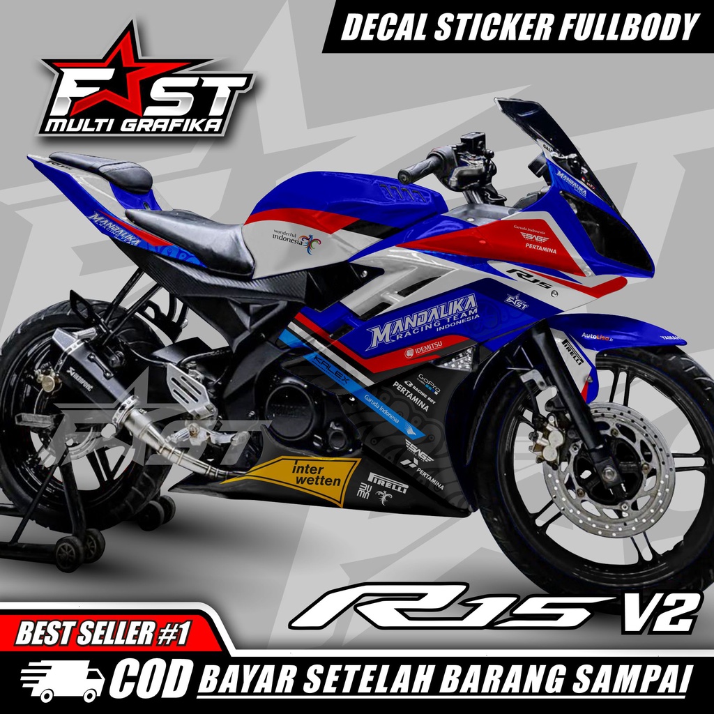 Full body r15 v2 decal stickers can be customized with mandalika motif ...