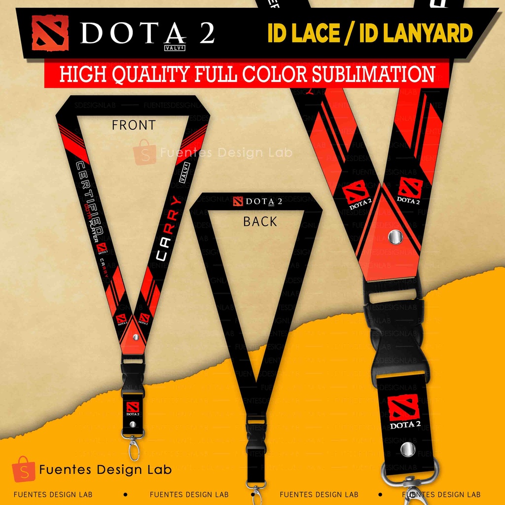 DOTA 2 ID Lace-DOTA 2 LANYARD | DOTA ID Lace-DOTA LANYARD | Shopee ...