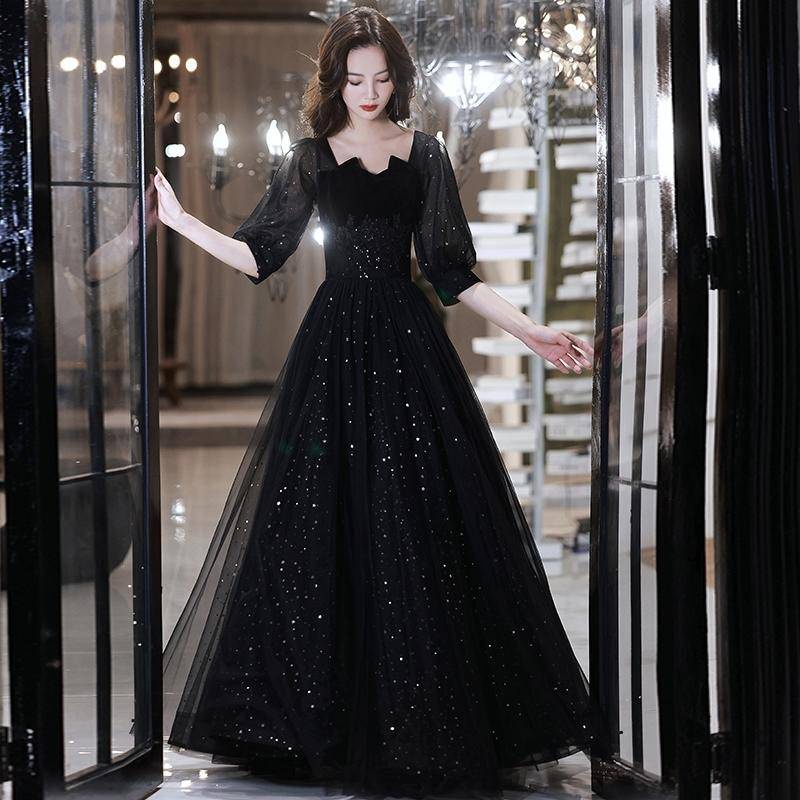 Customise Women Plus size Dress Graduation Party Annual Meeting Host Slim Evening Dress Celebrity Party High end Dinner Dress Charity Party Toast Dress Masquerade Ball Evening Dres Shopee Philippines