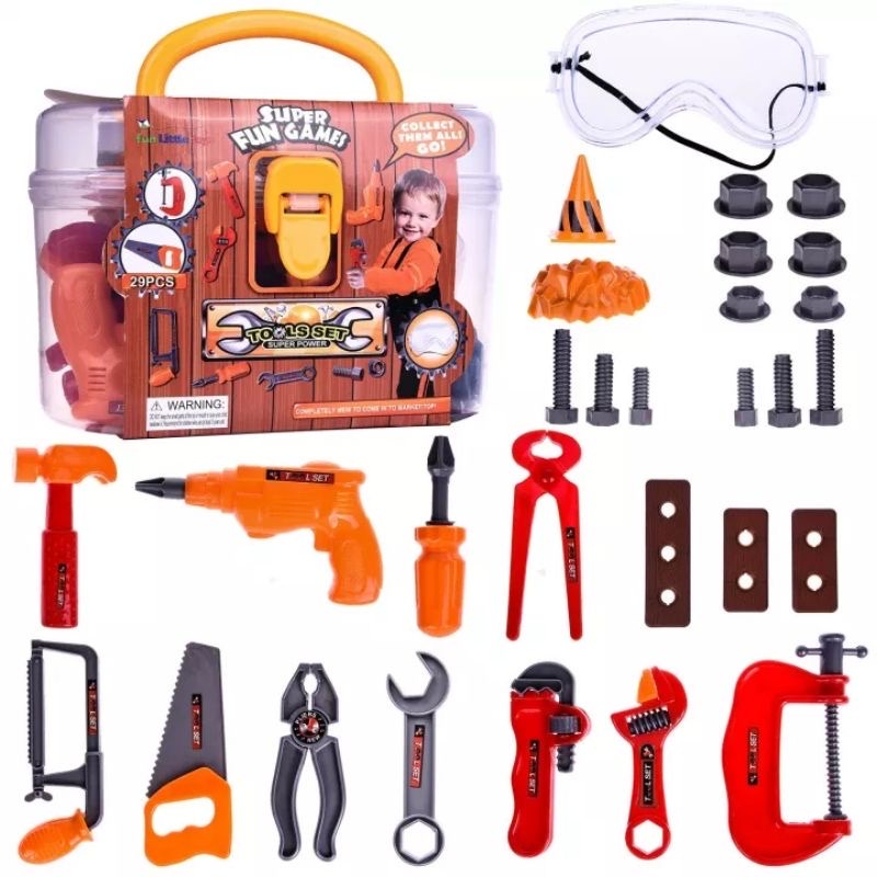 Children's Tool Toys Super Little Craftsman Children's Disassembly and