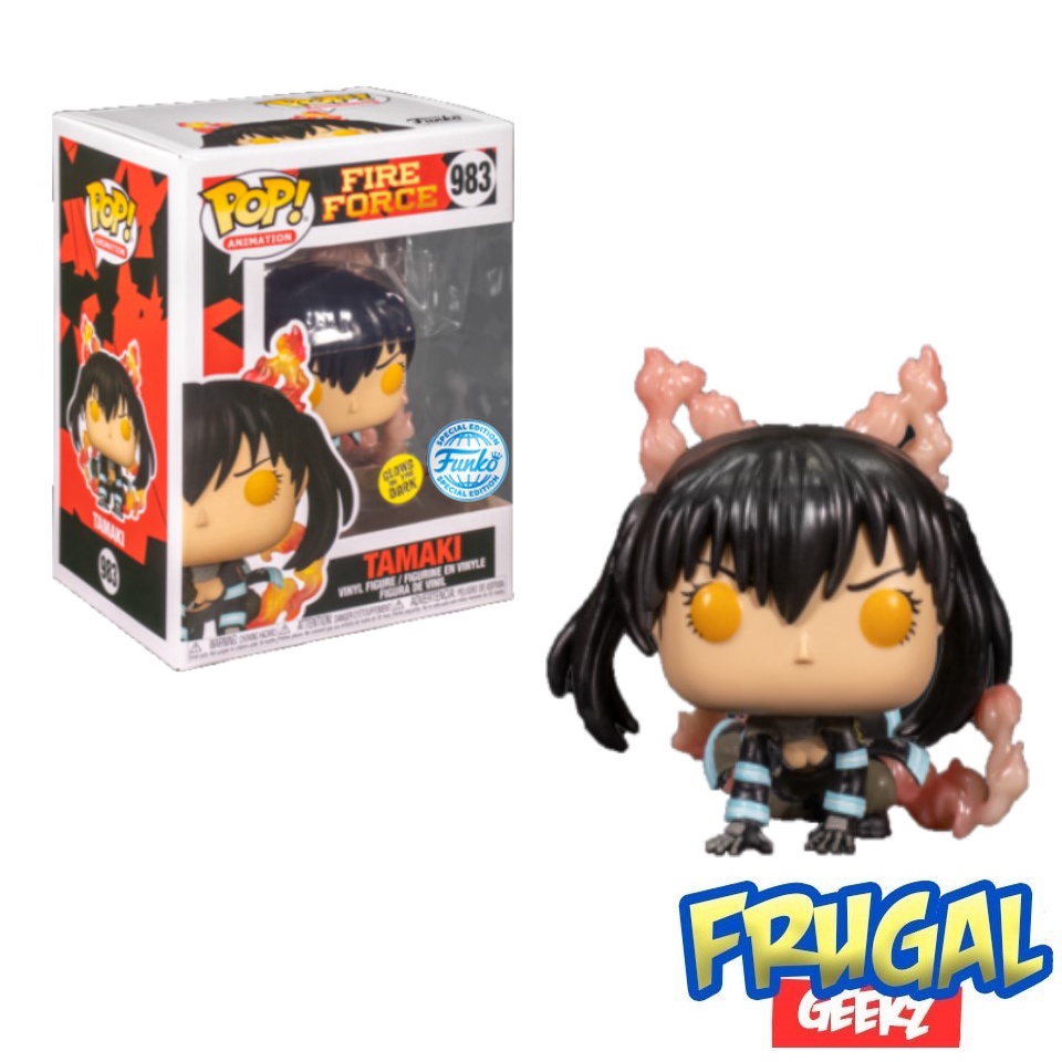 Funko Pop! Anime: Fire Force - Tamaki Kotatsu GITD Glows in the Dark ...