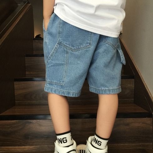 Boys Summer Style Korean Version Children Versatile Five-Point Pants ...