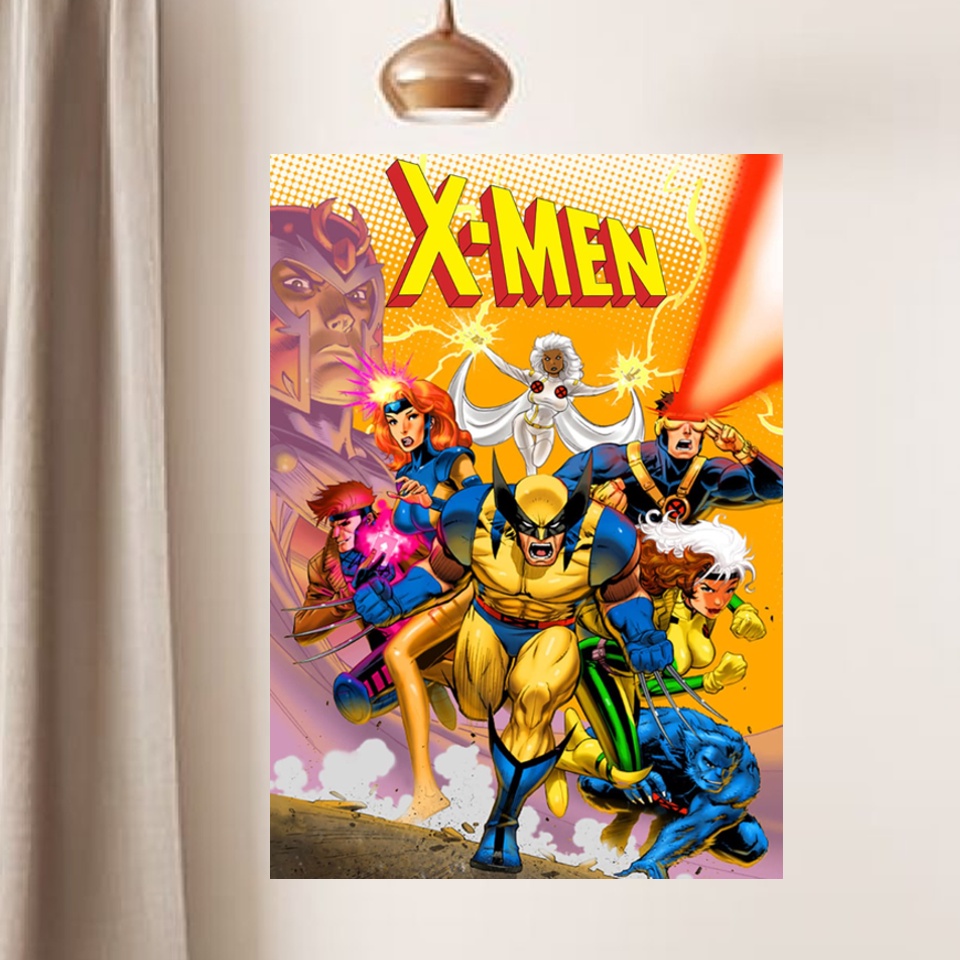 X MEN wall decor poster personalized customized custom 2d sintra art
