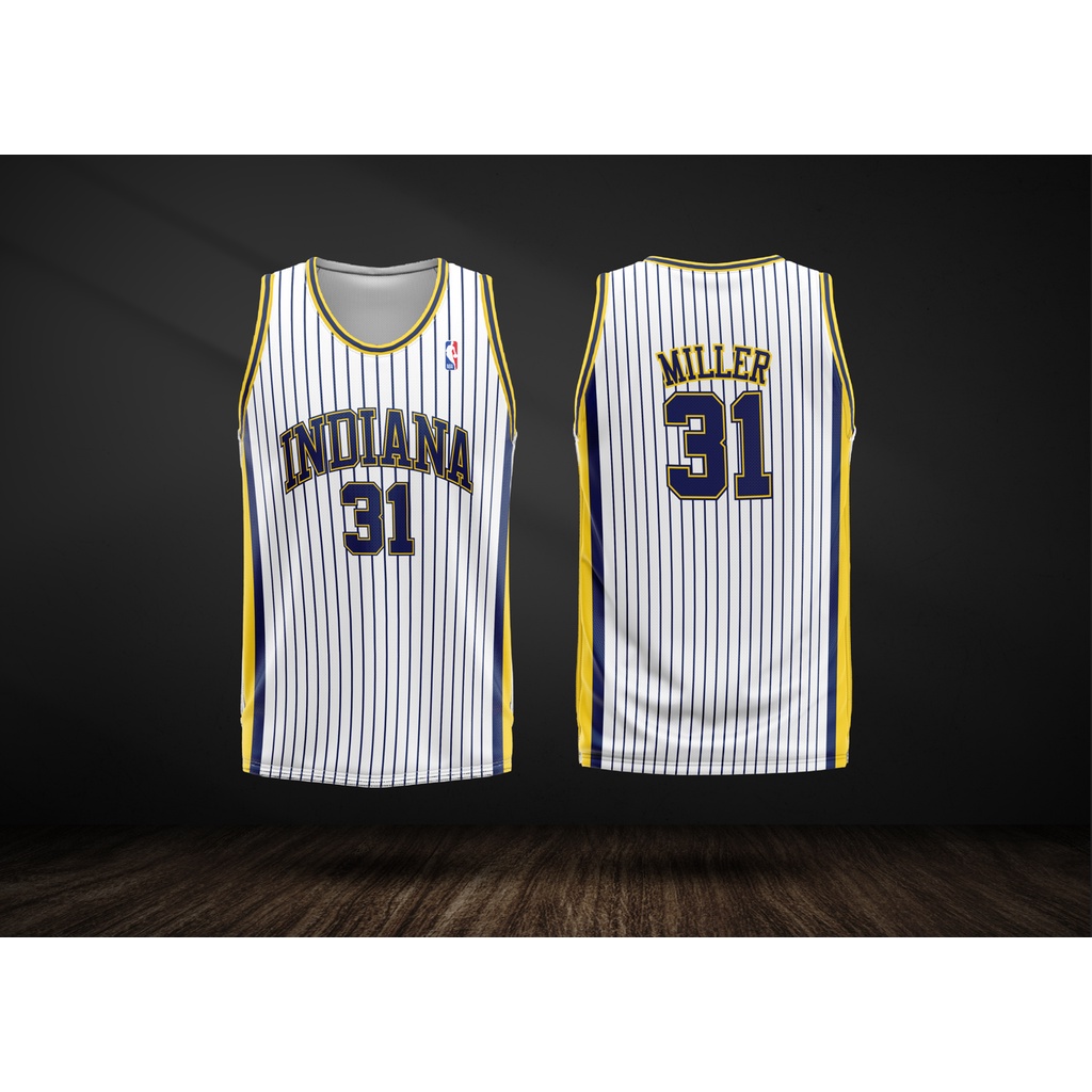 Miller pacers hot sale jersey