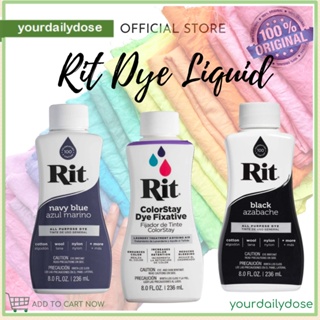 Rit Dye Powder Dye, 1-1/8 oz, Black, 10-Pack 