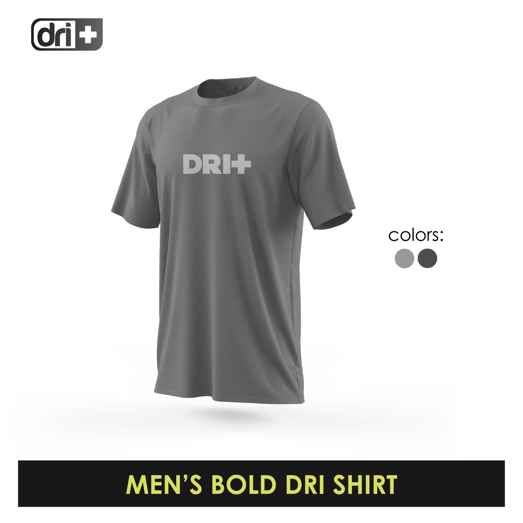 Dri Plus Men's Sweat Wicking and Odor Free Quick Dri Shirt 1 piece ...