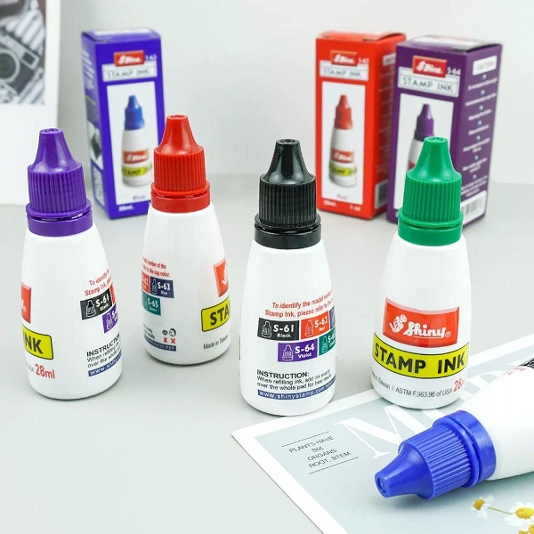 Shiny Refill Ink for SelfInking Stamps 28ml Sold Per Bottle Shopee