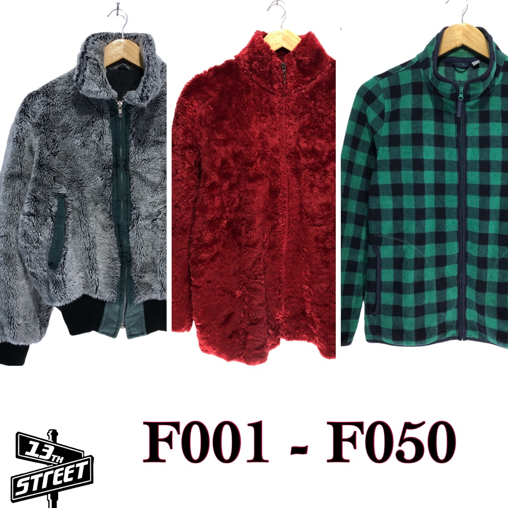THRIFT: Light FLEECE (F001-F050) | Shopee Philippines
