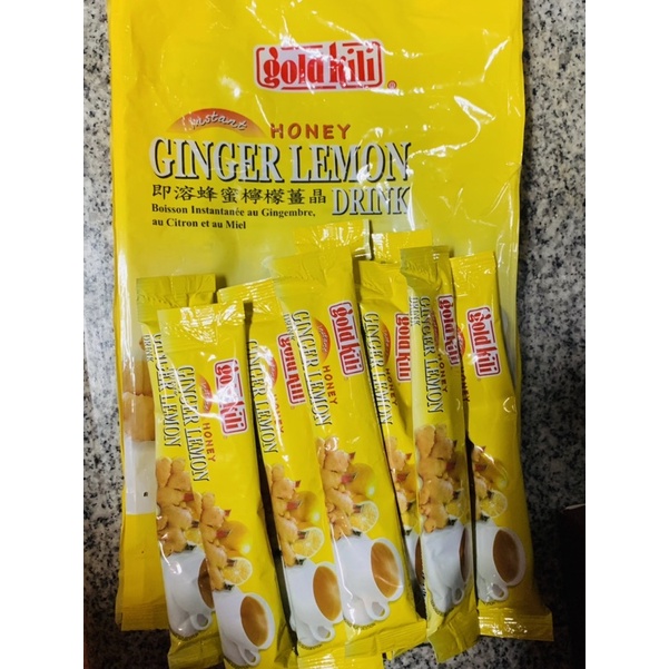 Gold Kili Instant Honey Ginger Lemon Drink Shopee Philippines