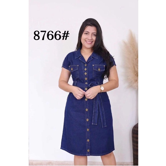 Shopee hot sale denim dress