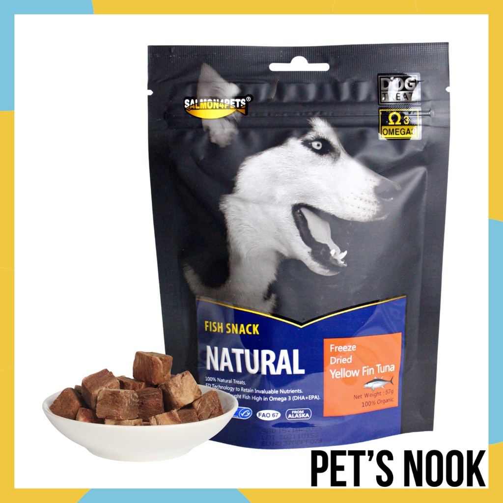 FreezeDried Tuna by Salmon4Pets Single Ingredient Tuna Dog Treat (57g) Shopee Philippines