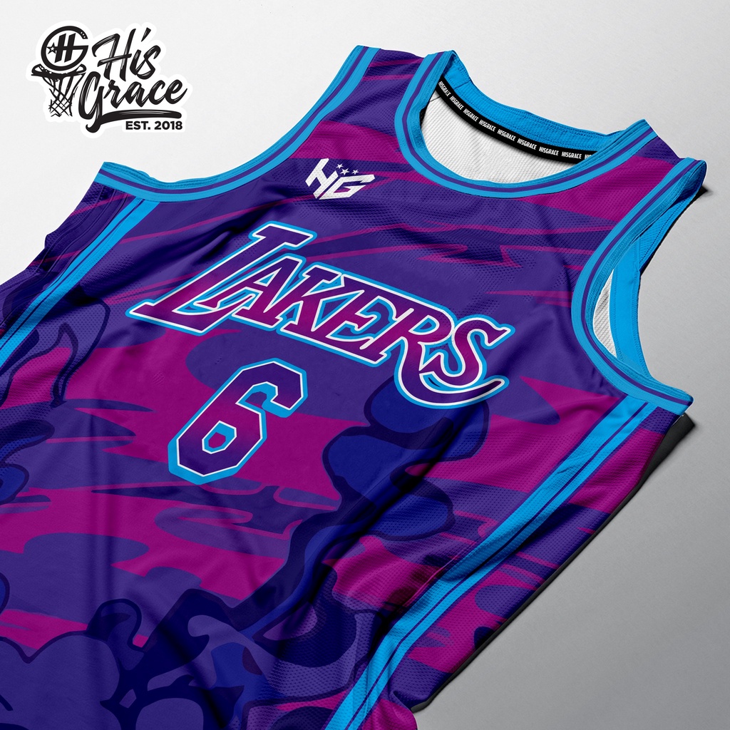 31 HG CONCEPT LAKERS BROWN FULL SUBLIMATION JERSEY