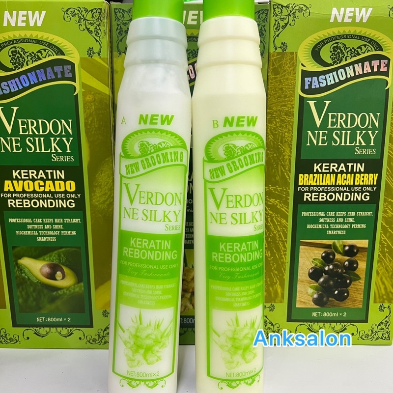 verdon ne silky fashion hair straight hair rebonding set keratin hair