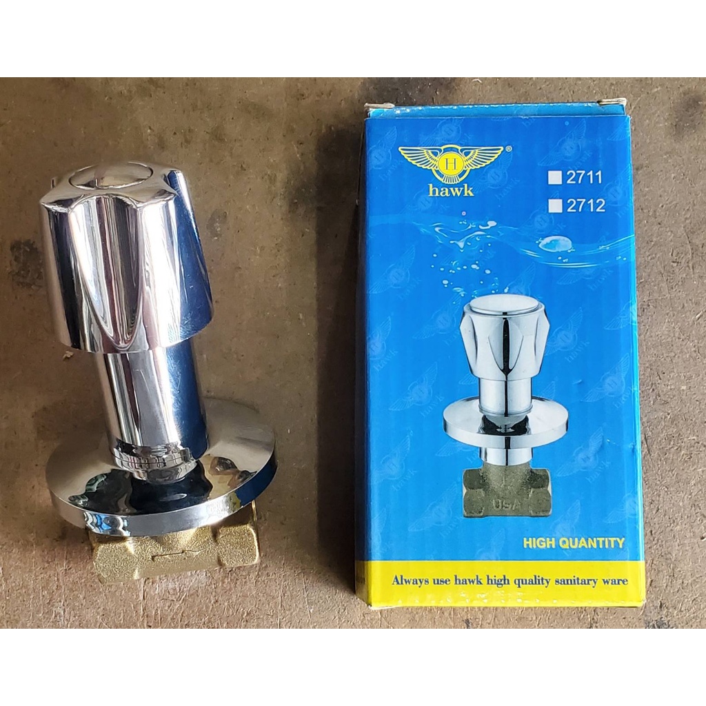 HAWK SHOWER VALVE SET with TEFLON - 1/2 INCH DIAMETER FIXTURE - PER SET ...