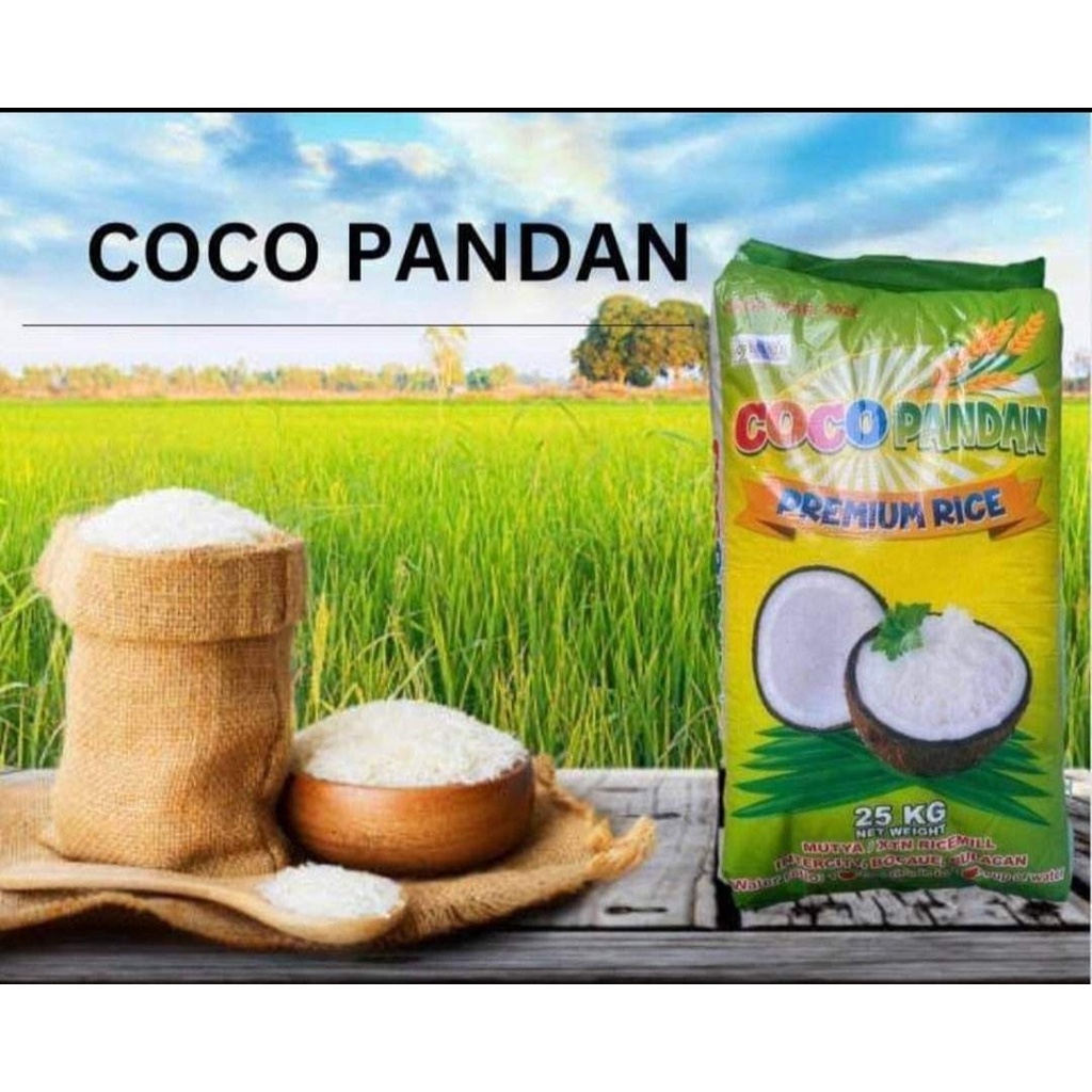 COCO PANDAN PREMIUM RICE 25kg | Shopee Philippines