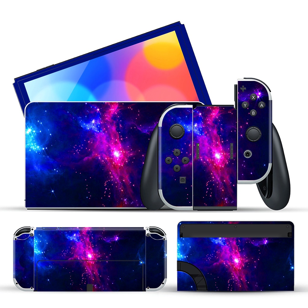 Sticker Vinyl Skin for Nintendo Switch Oled Console Full Set Decal ...