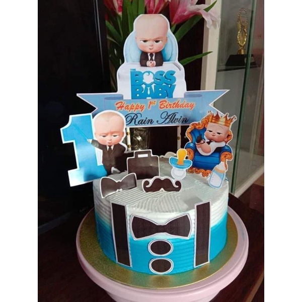 BOSS BABY PRINTABLE CAKE TOPPER | Shopee Philippines