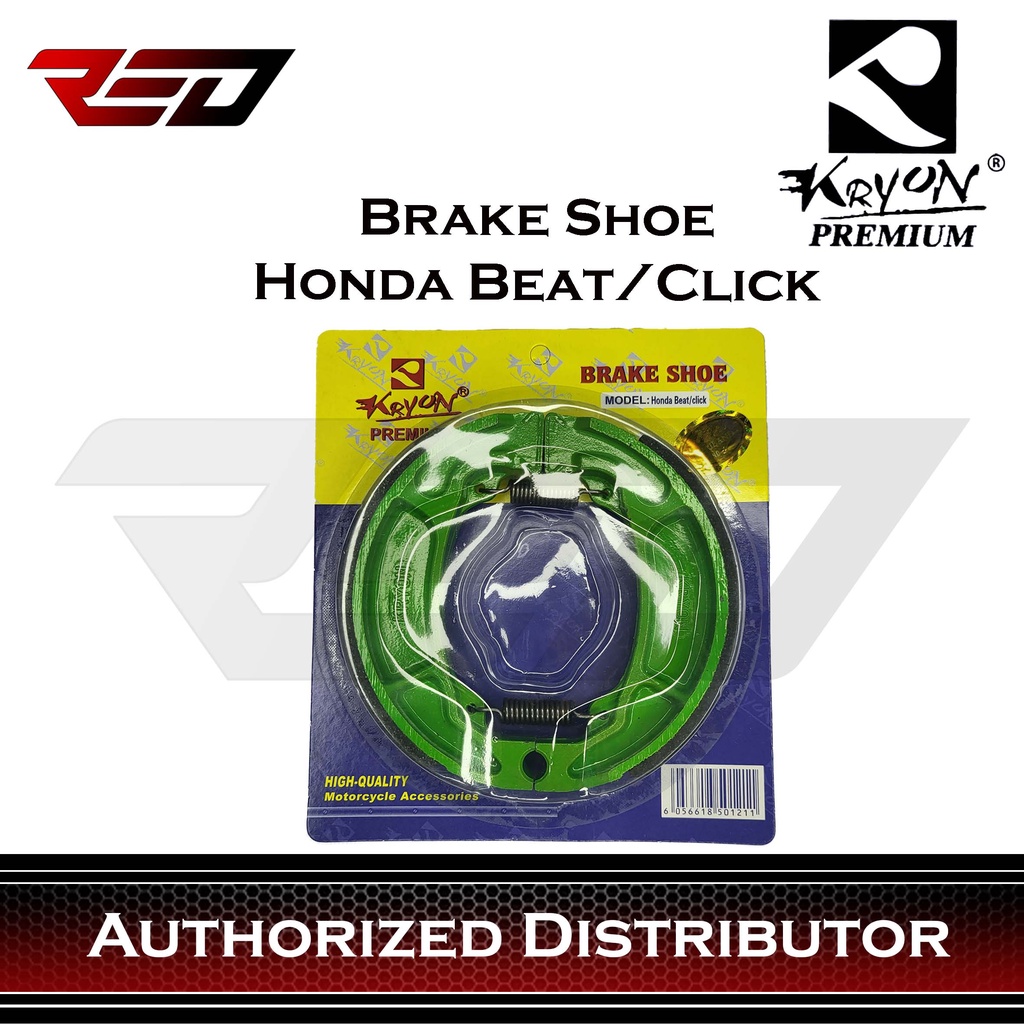 Brake Shoe Kryon Barako/CT100/Beat-Click/Mio/RS100-HD3/SkyDrive/STX ...