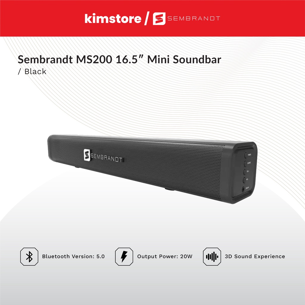 Sembrandt fashion soundbar