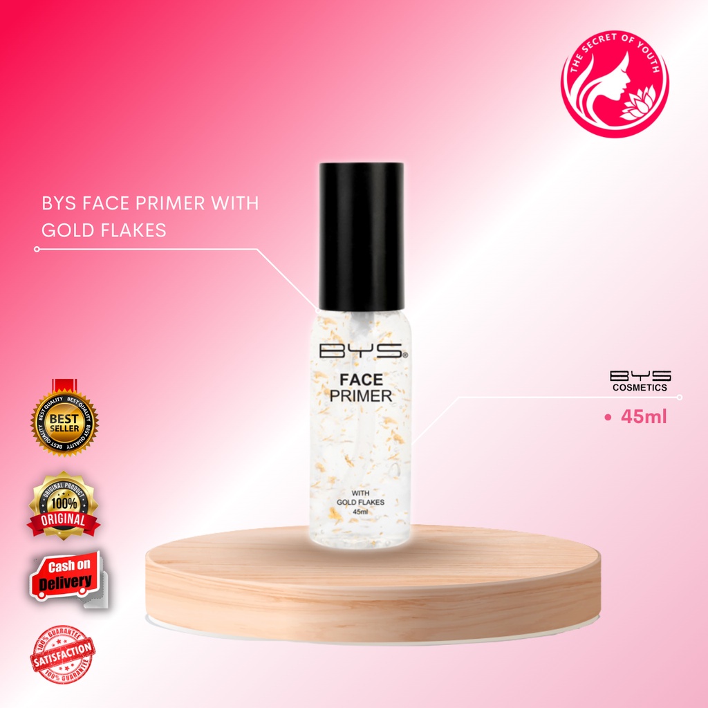 BYS Face Primer with Gold Flakes Shopee Philippines