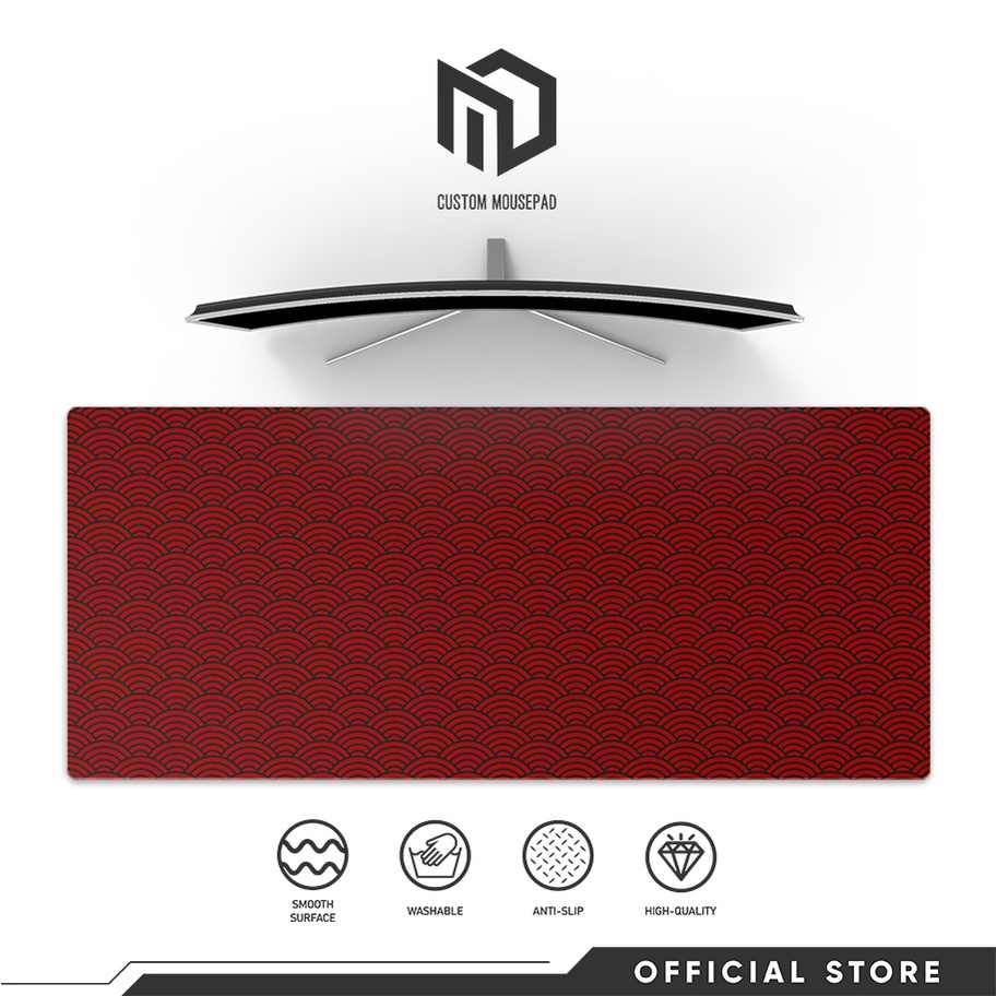 MD Mousepad Japanese Pattern 7 Colors Extended Large Gaming Mouse