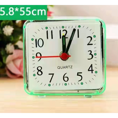 The New Mini Square Alarm Clock Has Good Quality(5.8*5.5*2.2cm ...