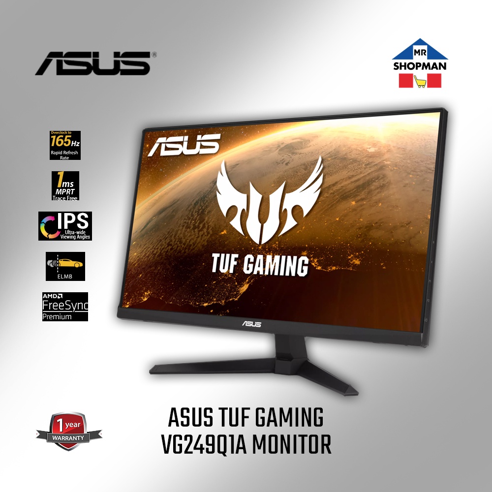 ASUS TUF Gaming VG249Q1A 23.8" IPS 1920x1080 FHD 144HZ Gaming Monitor ...