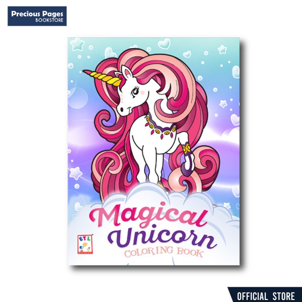 Magical Unicorn Coloring Book | Shopee Philippines
