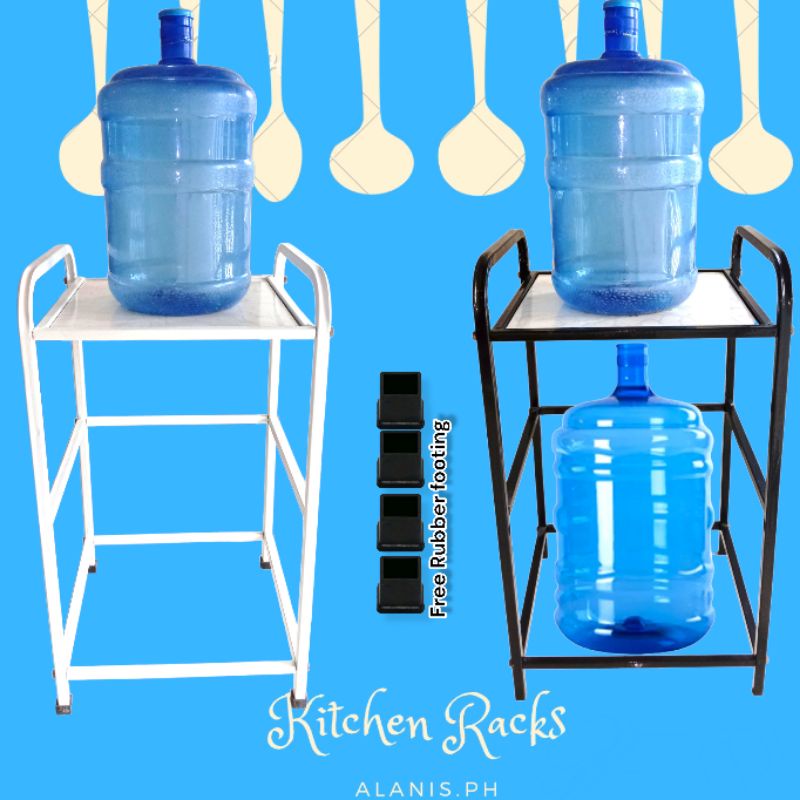 White Stand /Gas Rack / no tiles / kitchen racks / heavy duty