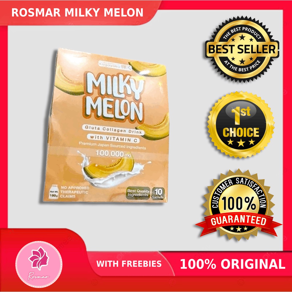 Milky Melon Collagen Drink Buy One Take One (10 Sachets Each Pack