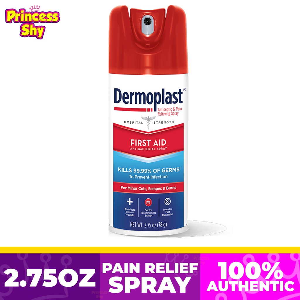 Dermoplast First Aid Spray Antiseptic & Pain Relieving for Minor Cuts