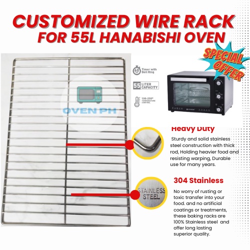 Hanabishi 55L Extra Wire Rack (Customized Wire Rack) | Shopee Philippines