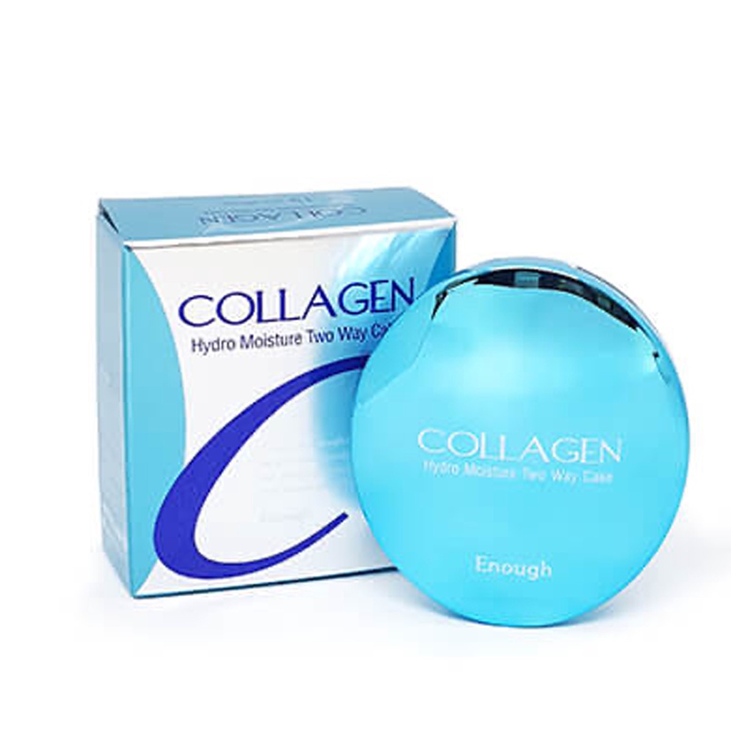 enough collagen hydro moisture two way cake 26g | Shopee Philippines