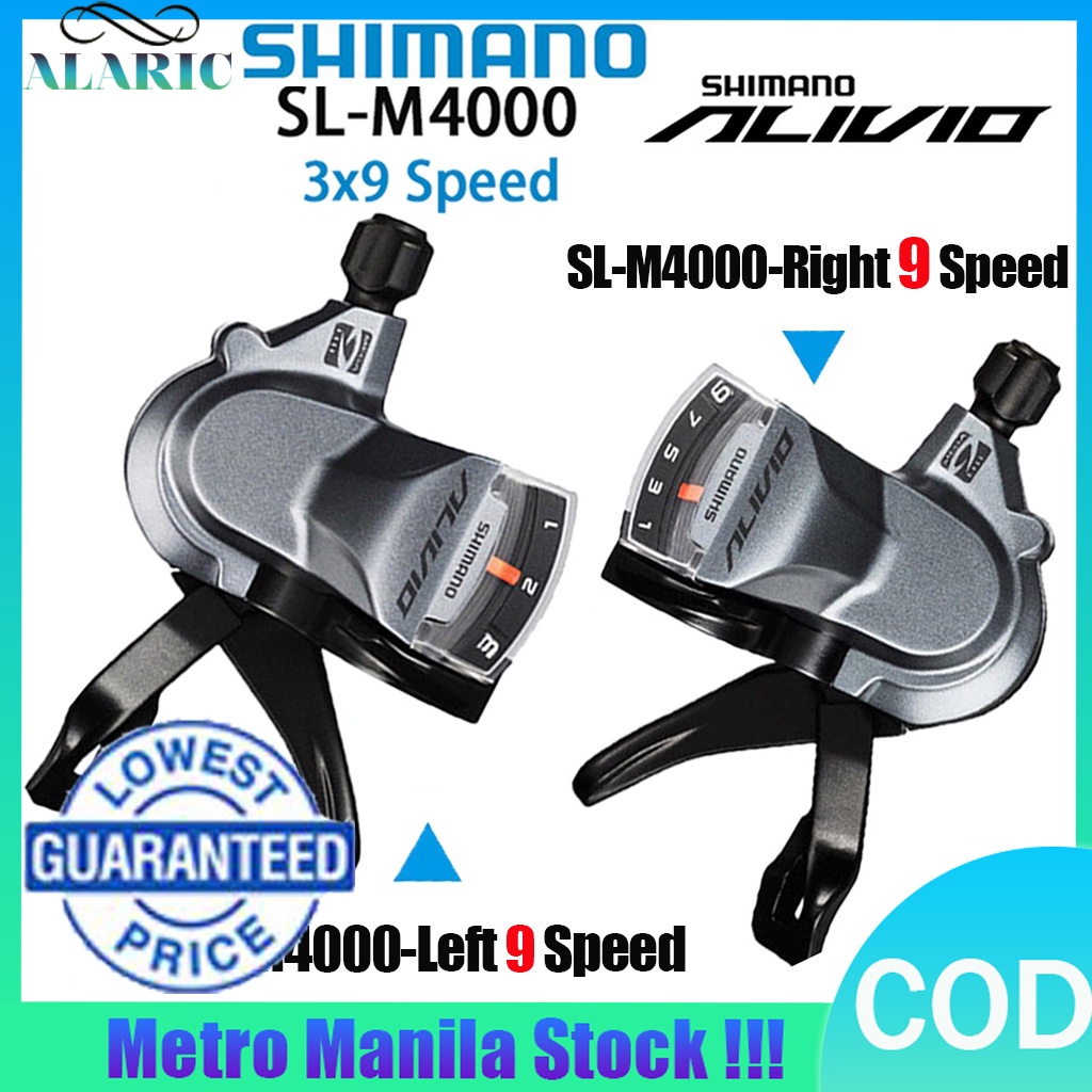 Sl M4000 Alivio Shimano Shifter COD】ph Alivio SL-M4000 3X9 Speed - Main Image