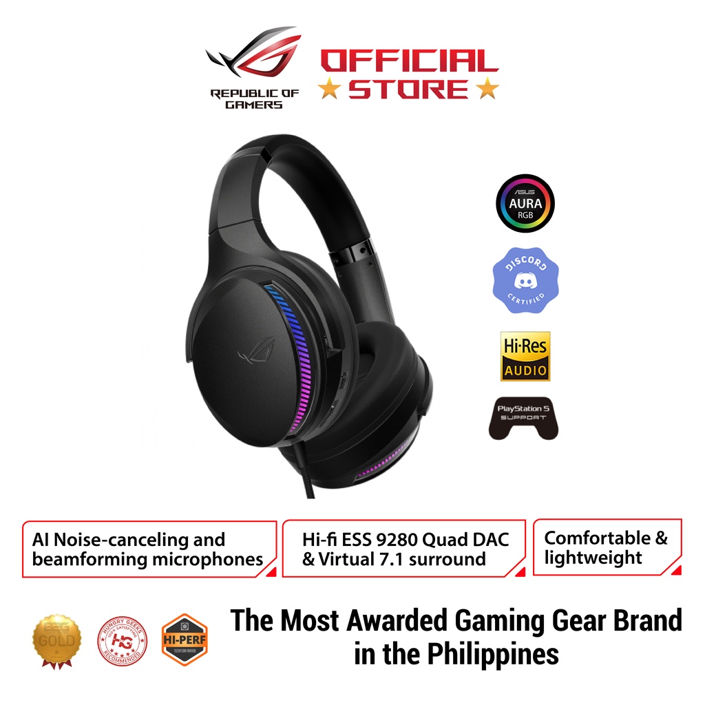 Asus ROG Strix Fusion II 300 RGB Wired Gaming Headset Shopee Philippines