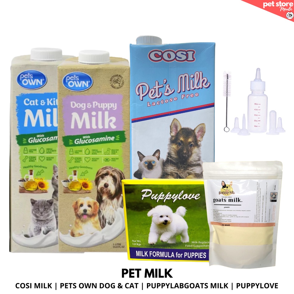 Pet Milk Cosi Milk Goats Milk Pets Own Dog & Cat Puppylove