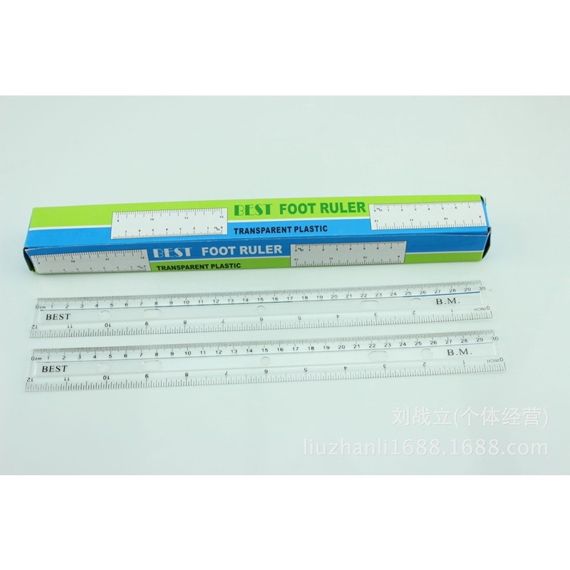 PER PCS BEST BRAND PLASTIC RULER FLEXIBLE 30cm,RIGID | Shopee Philippines