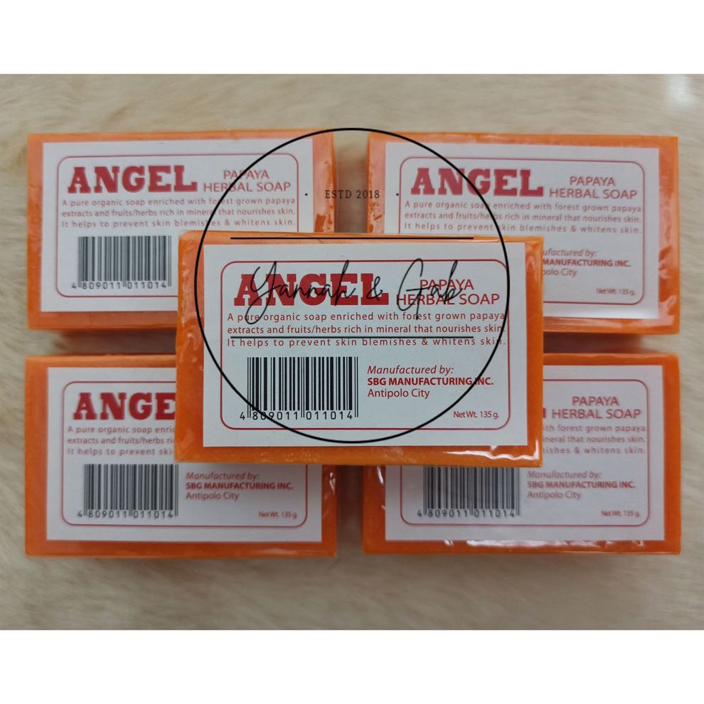 angel glutathione soap Angel Papaya Herbal Whitening Soap
