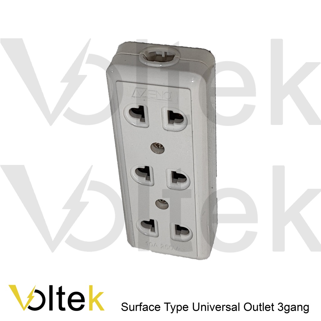 Azena Surface Type Universal Outlet double triple quadruple convenience