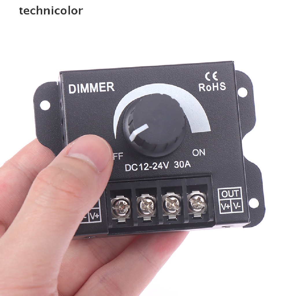 TCMY DC12-24V LED Dimmer Switch 30A 360W Regulator Adjustable ...