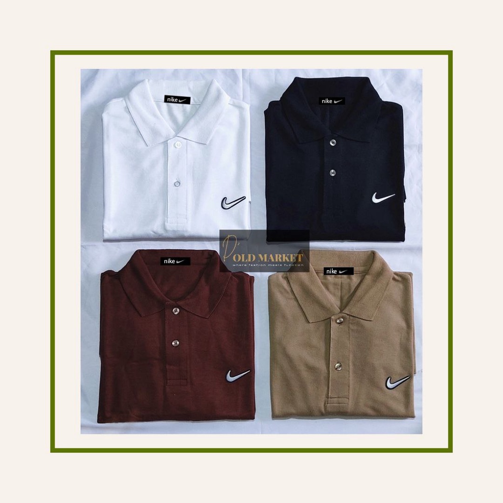 Nike swoosh outlet polo