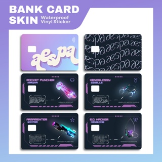 Anime Credit Card Skin Debit Card Stickers Purple Girl Card Skin Cover Slim  No Bubble Vinyl Card Stickers