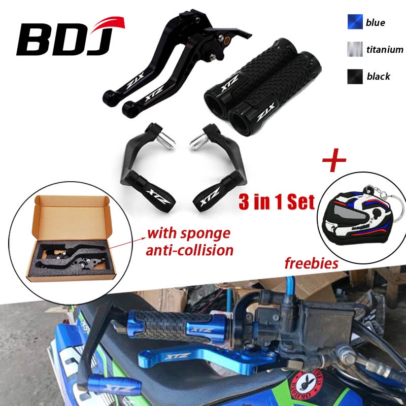 Bdj Brake Lever Clutch Handlebar Protect Guard Grip For Yamaha Xtz125