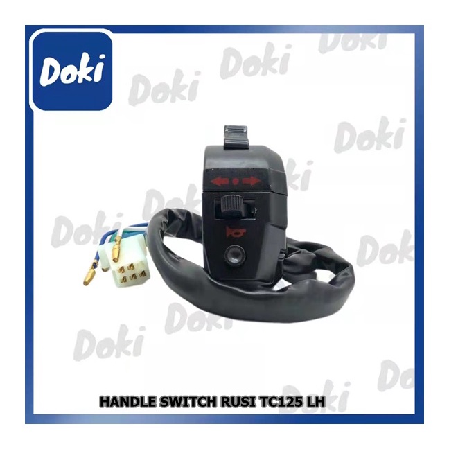 [DOKI MOTO] HANDLE SWITCH RUSI TC125 LH | Shopee Philippines