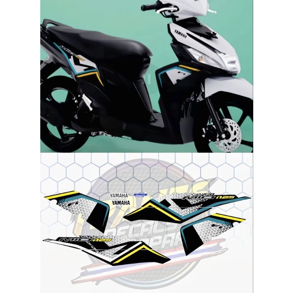 YAMAHA MIO i 125 M3 STICKER DECALS | Shopee Philippines